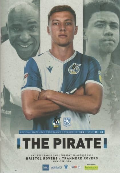 Bristol Rovers v Tranmere Rovers  20-Aug-2019