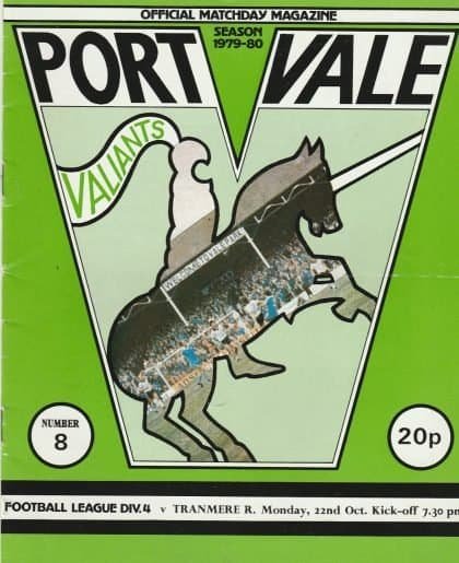 Port Vale v Tranmere Rovers 22-Oct-1979