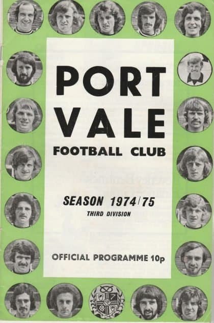 Port Vale v Watford 22-Feb-1975
