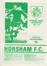Horsham v Wokingham 25-Oct-1977