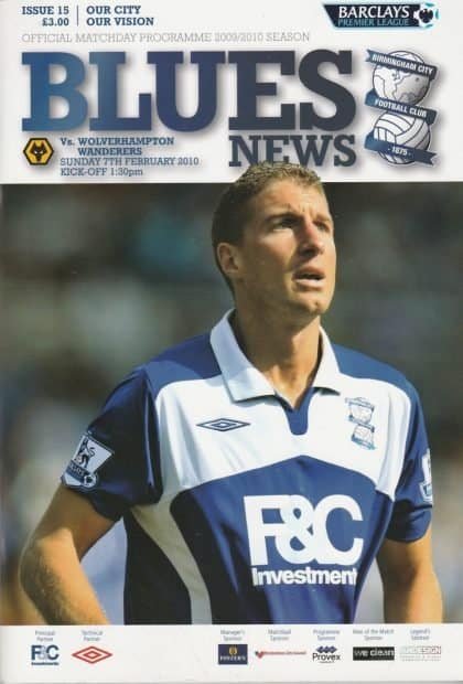 Birmingham City v Wolverhampton Wanderers 07-Feb-2010
