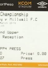 Hull City v Millwall 06-Mar-2018