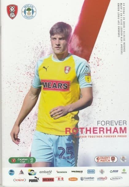 Rotherham United v Wigan Athletic  14-Aug-2018