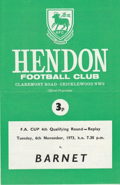 Hendon v Barnet  06-Nov-1973