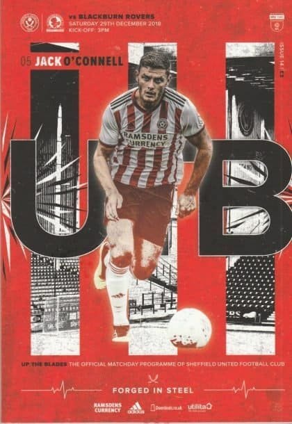 Sheffield United v Blackburn Rovers 29-Dec-2018