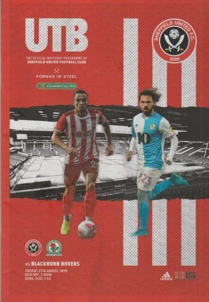 Sheffield United v Blackburn Rovers 27-Aug-2019