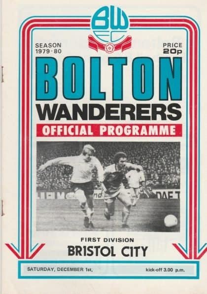 Bolton Wanderers v Bristol City   01-Dec-1979