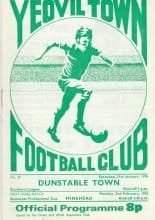 Yeovil Town v Dunstable Town  31-Jan-1976