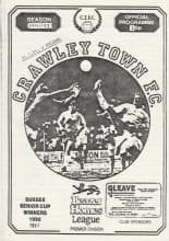 Crawley Town v Fulham  31-Jul-1991