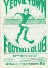 Yeovil Town v Kettering Town  16-Aug-1975