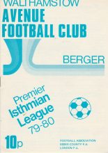 Walthamstow Avenue v Leyton Orient   13-Aug-1979