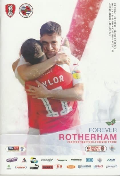 Rotherham United v Reading 15-Dec-2018
