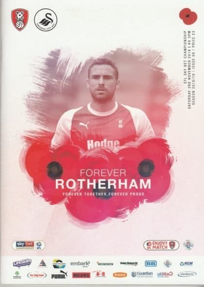 Rotherham United v Swansea City  03-Nov-2018