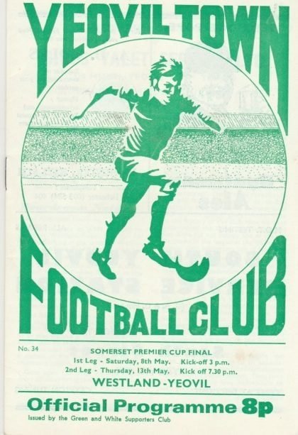 Yeovil Town v Westland-Yeovil  08-May-1976