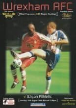 Wrexham v Wigan Athletic 26-Aug-2000