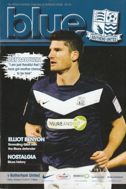 Southend United v Rotherham United 10-Feb-2012