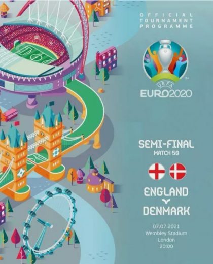 England v Denmark 07-Jul-2021