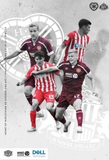 Heart of Midlothian v Sunderland 21-Jul-2021