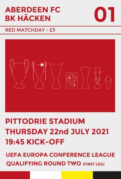 Aberdeen v BK Hacken 22-Jul-2021