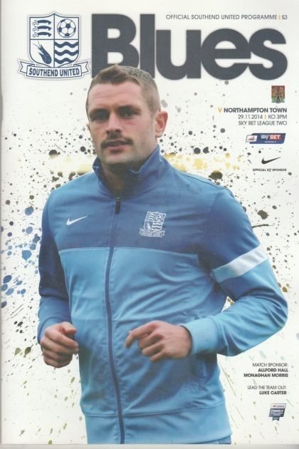 Southend United v Northampton Town  29-Nov-2014