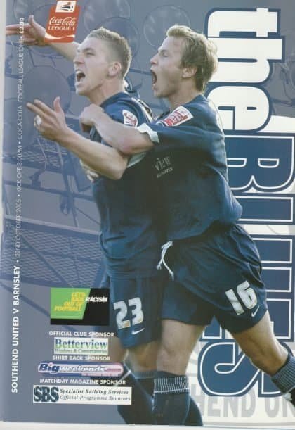 Southend United v Barnsley  22-Oct-2005