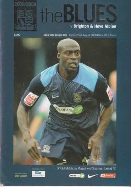 Southend United v Brighton & Hove Albion  22-Aug-2008