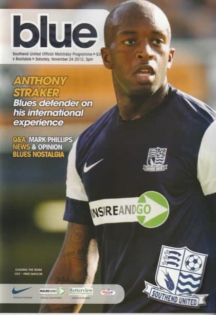 Southend United v Rochdale  24-Nov-2012