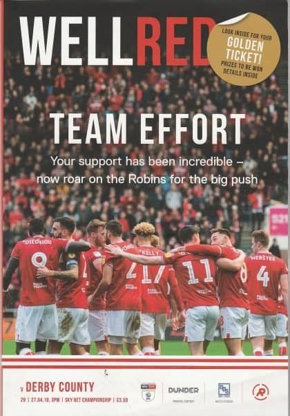 Bristol City v Derby County 27-Apr-2019