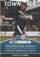 Shrewsbury Town v Barnsley  23-Oct-2018