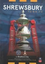 Shrewsbury Town v Bradford City  09-Nov-2019
