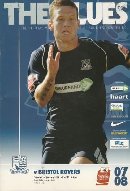 Southend United v Bristol Rovers   01-Jan-2008