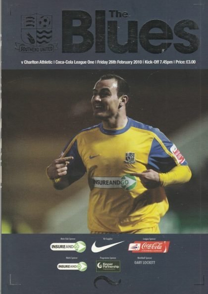 Southend United v Charlton Athletic  26-Feb-2010