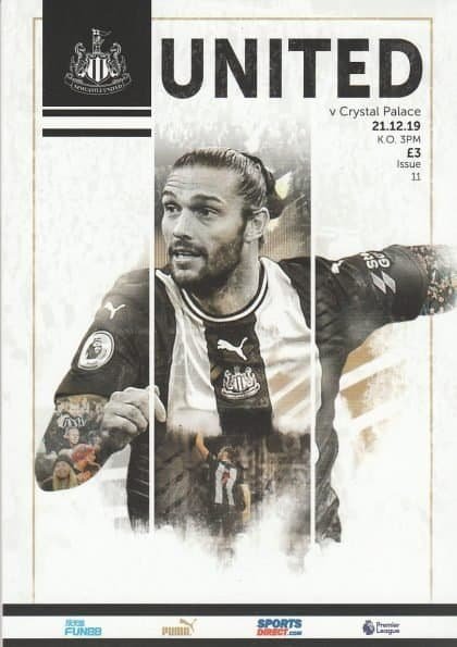 Newcastle United v Crystal Palace  21-Dec-2019