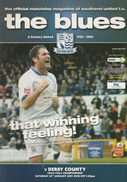 Southend United v Derby County 20-Jan-2007