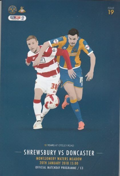 Shrewsbury Town v Doncaster Rovers 20-Jan-2018