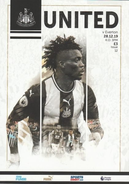 Newcastle United v Everton  28-Dec-2019