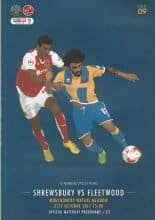 Shrewsbury Town v Fleetwood Town  21-Oct-2017
