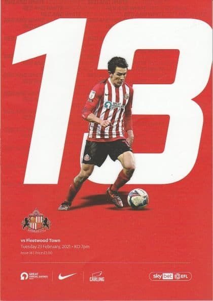 Sunderland v Fleetwood Town   23-Feb-2021