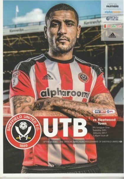 Sheffield United v Fleetwood Town  24-Jan-2017