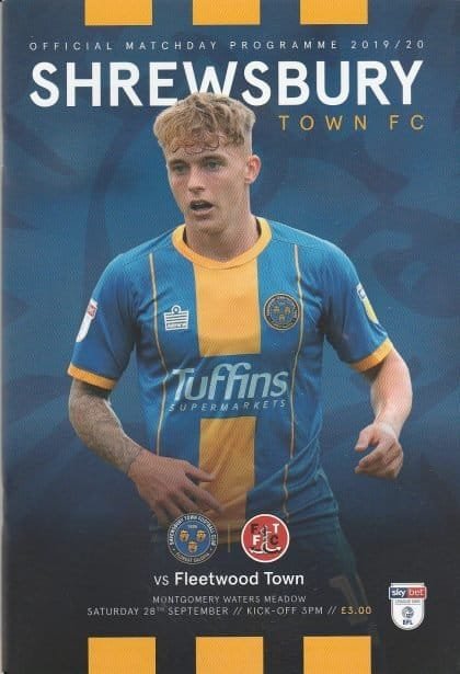 Shrewsbury Town v Fleetwood Town  28-Sep-2019