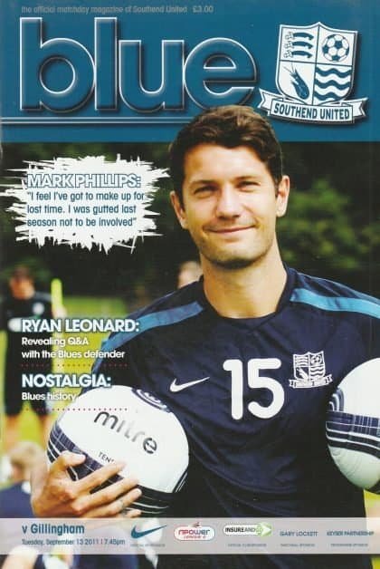 Southend United v Gillingham  13-Sep-2011