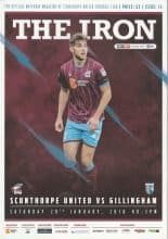 Scunthorpe United v Gillingham  20-Jan-2018