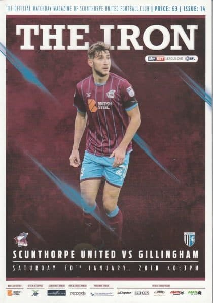 Scunthorpe United v Gillingham  20-Jan-2018