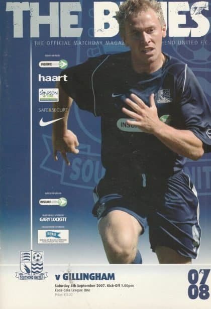 Southend United v Gillingham   08-Sep-2007