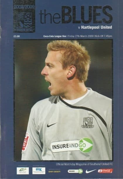 Southend United v Hartlepool United  27-Mar-2009