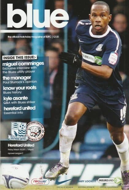 Southend United v Hereford United 18-Mar-2011