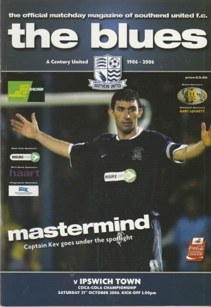 Southend United v Ipswich Town  21-Oct-2006