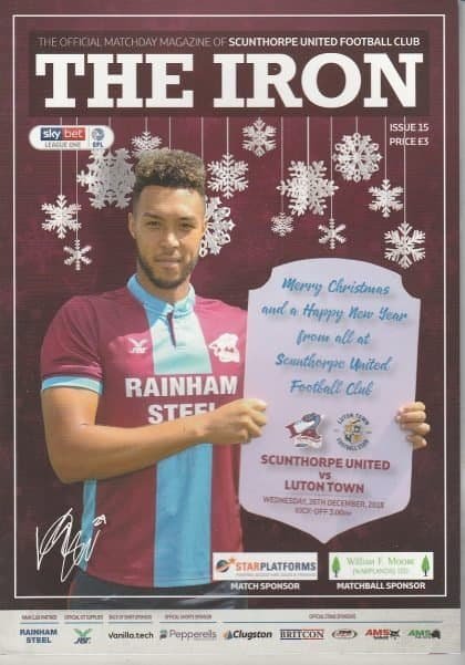 Scunthorpe United v Luton Town   26-Dec-2018