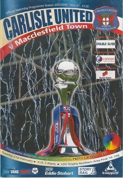 Carlisle United v Macclesfield Town   21-Feb-2006