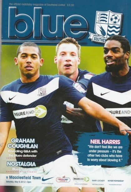 Southend United v Macclesfield Town 05-May-2012